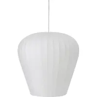Light & Living - Hängeleuchte Xela - Weiß - Ø37.5cm Hängelampe - Esstischlampe - Wohnzimmerlampe - Schlafzimmerlampe - Wohnzimmer