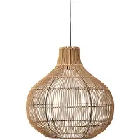 Light & Living - Hängeleuchte Pacino - Braun - Ø50cm Hängelampe - Esstischlampe - Wohnzimmerlampe - Schlafzimmerlampe - Wohnzimmer