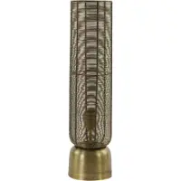 Light & Living Tischlampe Lezuza Ø 15,5 cm Bronze