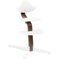 Stokke Nomi Stuhl Walnut White