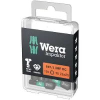 Wera 1/4" Einsteckbits 25 mm