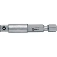 Wera 05050220001, Sechskantschaft, 25,4 / 4 mm (1 / 4"), Sechskantschaft, 9,53 mm (0.375"), 1 Stück(e), 100 mm