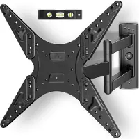 Auronic TV-Halterung - drehbar und neigbar - 26 bis 55 Zoll - bis zu 30 KG - Schwarz