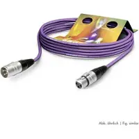 Sommer cable SGHN-0300-VI XLR Tilslutningskabel [1x XLR-b?sning 3-polet - 1x XLR-stik 3-polet] 3.00 m Violet