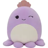 Squishmallows Plüschtier Maskottchen Oktopus Violet 19cm