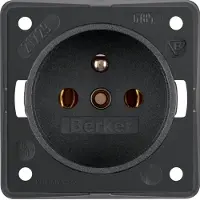 Berker Lizdas pojedyncze Integro su/u 16A 250V antracito (0961852505)