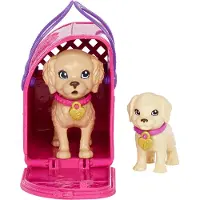 Barbie Adoptiere Die Adopt Puppets Puppe Lila Kleid