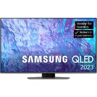 Samsung Series 8 TQ50Q80CAT, 127 cm (50"), 3840 x 2160 Pixel, QLED, Smart-TV, WLAN, Silber