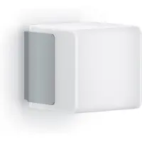 Steinel L 835 SC Sensor-Außenwandlampe silber SC, dimmbar, alu / grau / zink, Kunststoff, Modern, Smart Home Wandleuchte außen