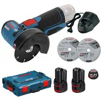 Bosch GWS 10,8-76 V-EC, 19500 RPM, 7,6 cm, Akku, 2,5 Ah, 900 g