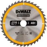 DeWalt 216x30x40t Kreissägeblatt Für Holz