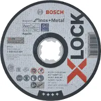 Bosch X-lock Expert Inox+metal 125x1 Mm Schwarz