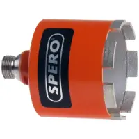 Spero 82mm diamant dozenboor 7 segmenten nat - S292082