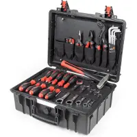 Wiha Werkzeugkoffer, Industrial Basic L, 40-teilig