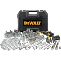 DeWalt DWMT81534-1 Mechanics Tool Set with Heavy Duty Carry Case