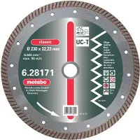 Metabo Diamant-Trennscheibe, 180 x 2,3 x 22,23 mm, classic, UC-T, Turbo / Universal - 628170000