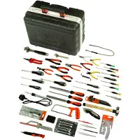 Bahco Elektronik-Werkzeugkoffer, 66-tlg., UK-Verschluss