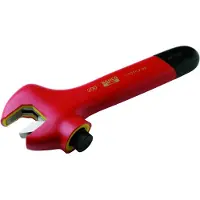 Bahco Rollgabelschlüssel, isoliert, mit seitlicher Rändelschraube 205 mm