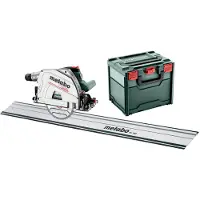 Metabo Akku-Tauchkreissäge KT 18 LTX 66 BL Set mit Führungsschiene FS 160; metaBOX 340