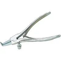 Bahco Zange für Außensicherungsringe mit um 90° abgewinkelten Backen, verchromt, 40 bis 100 mm