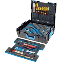Gedore Werkzeugkoffer 1100-03, 2658216, Sanitär, 44-teilig, in L-Boxx 136