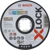 Bosch X-lock Multi Material 115x1.0 Mm Schwarz