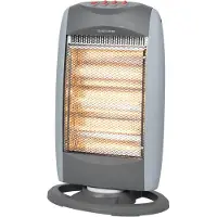 Eurom Halogen Heizstrahler Safe-T-Shine 1200 Compact 3 Stufen Schwenkbar
