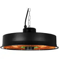 Eurom Terrassenheizer Partytent Heater 1500 RC 1500W LED Fernbedienung