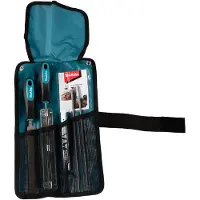 Makita Schärfset Ø 4,0 mm in praktischer Rolltasche - D-72154