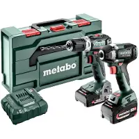 Metabo SET 2.9.2, Schraubpistole, Pistolengriff, Schwarz, Grün, Rot, 3050 RPM, 1,5 mm, 1,3 cm