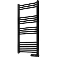 Eurom Elektrischer Badheizkörper Sani-Towel 750 105x50x5 cm 750 Watt schwarz