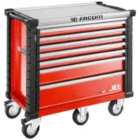 Facom Werkstattwagen JETM5 mit 7 Schublade Rot