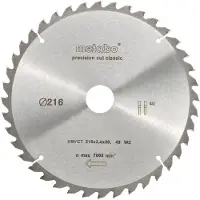 Metabo Kreissägeblatt HW/CT 26