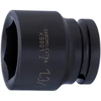Bahco 3/4´´-1.11/16´´ Hexagonal Profile And Phosphate Finish Schlagschrauber-nuss