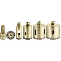 Metabo Fliesen-Diamantbohrkronen-Set Dry, 6-tlg., M 14