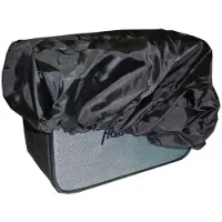 Haberland Regenüberzug RSLT08 00 schwarz Gummizug Taschen 5-8 Liter