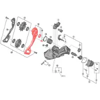Shimano Xtr M9050 Sg 11s äußere Käfigplatte