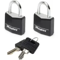 Masterlock 9120 20 Mm U-lock 2 Units Silber