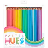 Ooly Buntstifte-Set - Pastel - 24 St. - Pastel Mix - - One Size - Buntstiftsets