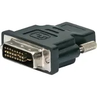 Schwaiger HDMD1590 533, DVI-D, HDMI, Schwarz, Silber