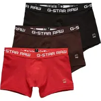 G-Star Classic Boxershorts Color 3 Pack - Rot - Herren - M