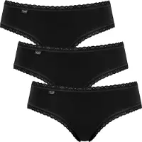 Sloggi Hipster "24/7 Cotton Lace" aus zarter Spitze, elastisch, feminin