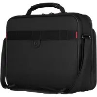 Wenger Laptop Tasche Legacy, Laptop bis 15", 2 Hauptfächer, Organizer, Trolleybefestigung, B 410 x H 300 x L 110 mm, 15 l, Polyester, schwarz