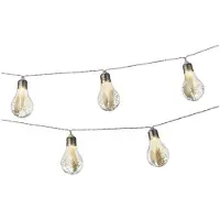 Lumineo LED Lichterkette Blume warmweiß für Innen 180cm Batterie
