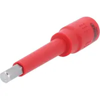Ks Tools KS-Tools 118.3874 3/8" Isolierte Bit-Stecknuss 8mm Innensechskant, 122mm lang