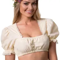 Dressforfun Faschingskostüm Dirndlbluse Anni – Damen – Größe XXL
