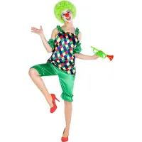 Dressforfun Frauenkostüm Clown Auguste