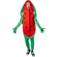 Dressforfun Faschingskostüm Wassermelone – Unisex – Größe M