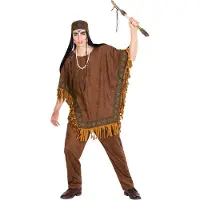 Dressforfun Männerkostüm Indianer wilder Hengst Henry