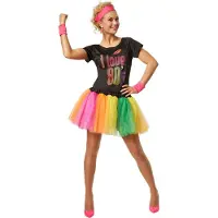 Dressforfun Faschingskostüm Popsternchen der 80er – Damen – Größe L